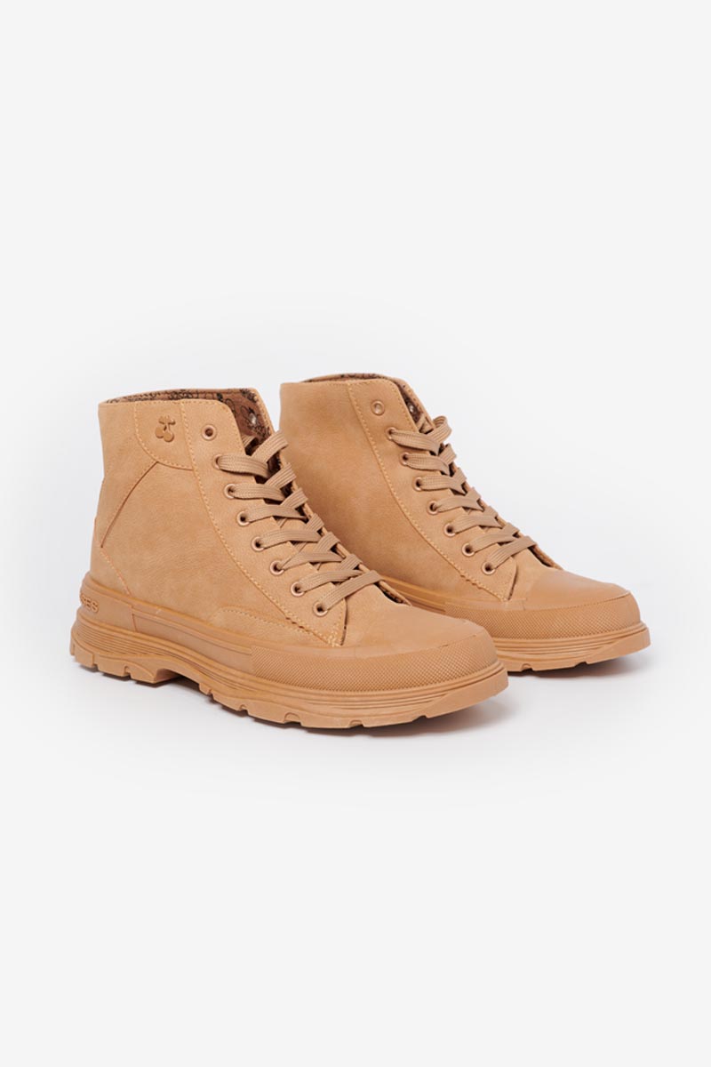 Hoher Sneaker Lina camel