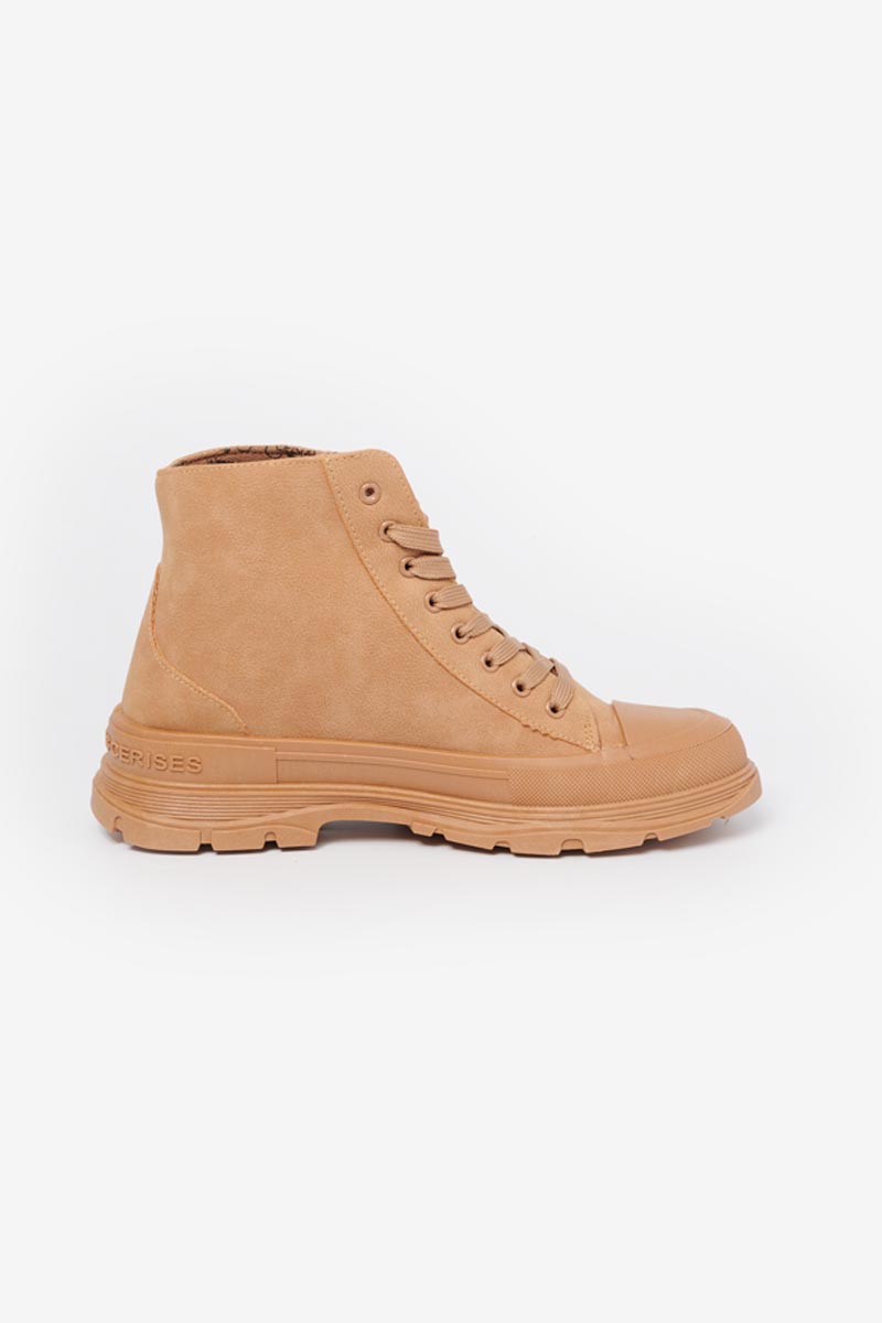 Hoher Sneaker Lina camel