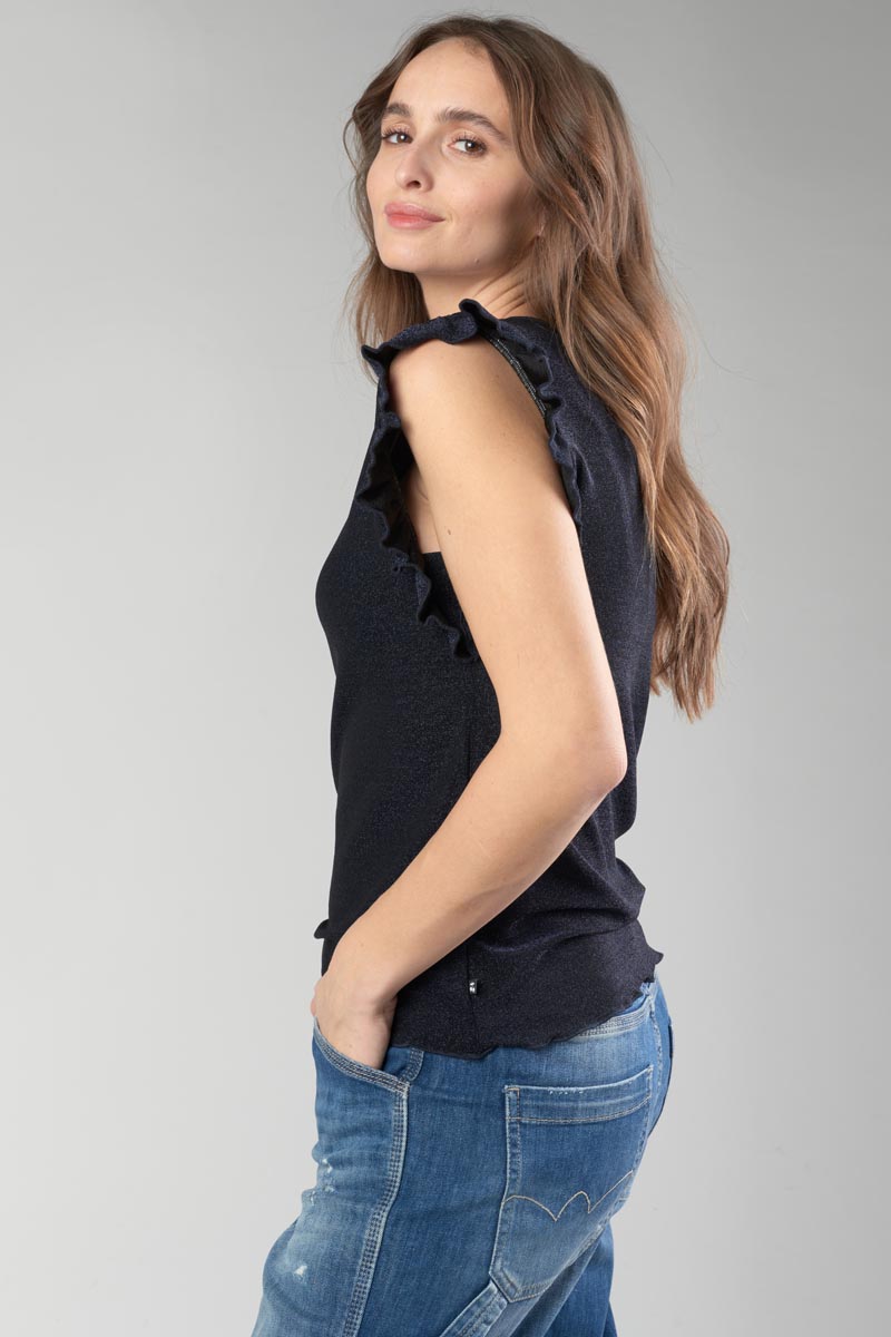 T-shirt Nea in blau