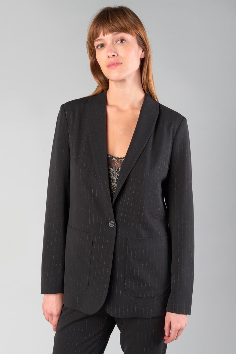 Jacke Neela in schwarz