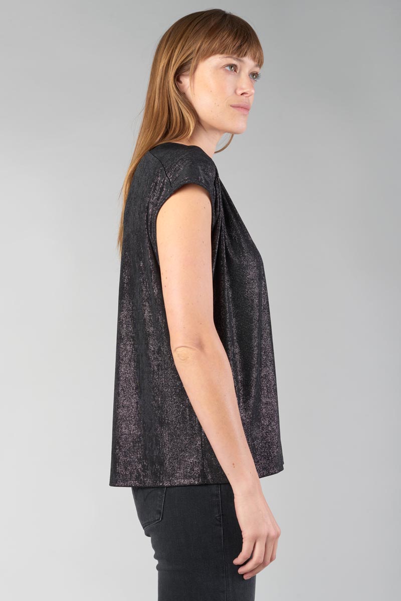 T-shirt Paula in schwarz