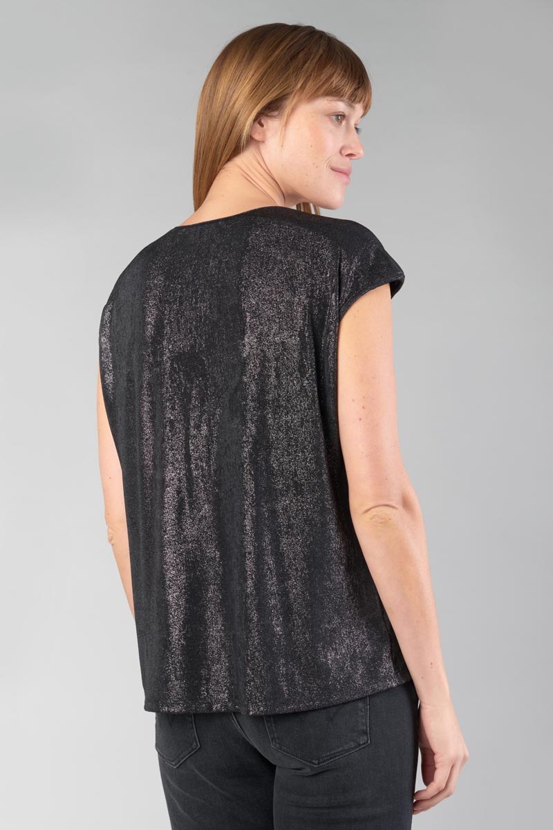 T-shirt Paula in schwarz