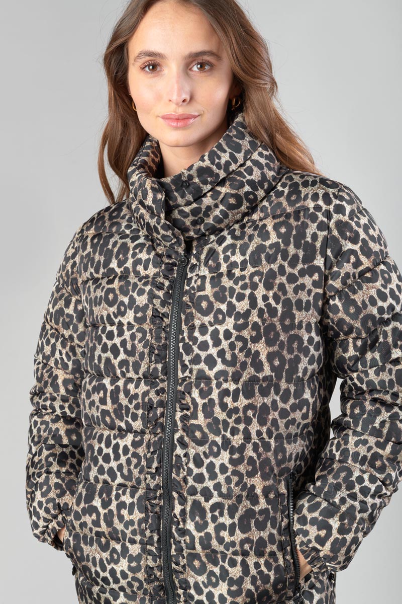 Daunenjacke Sofie in braun