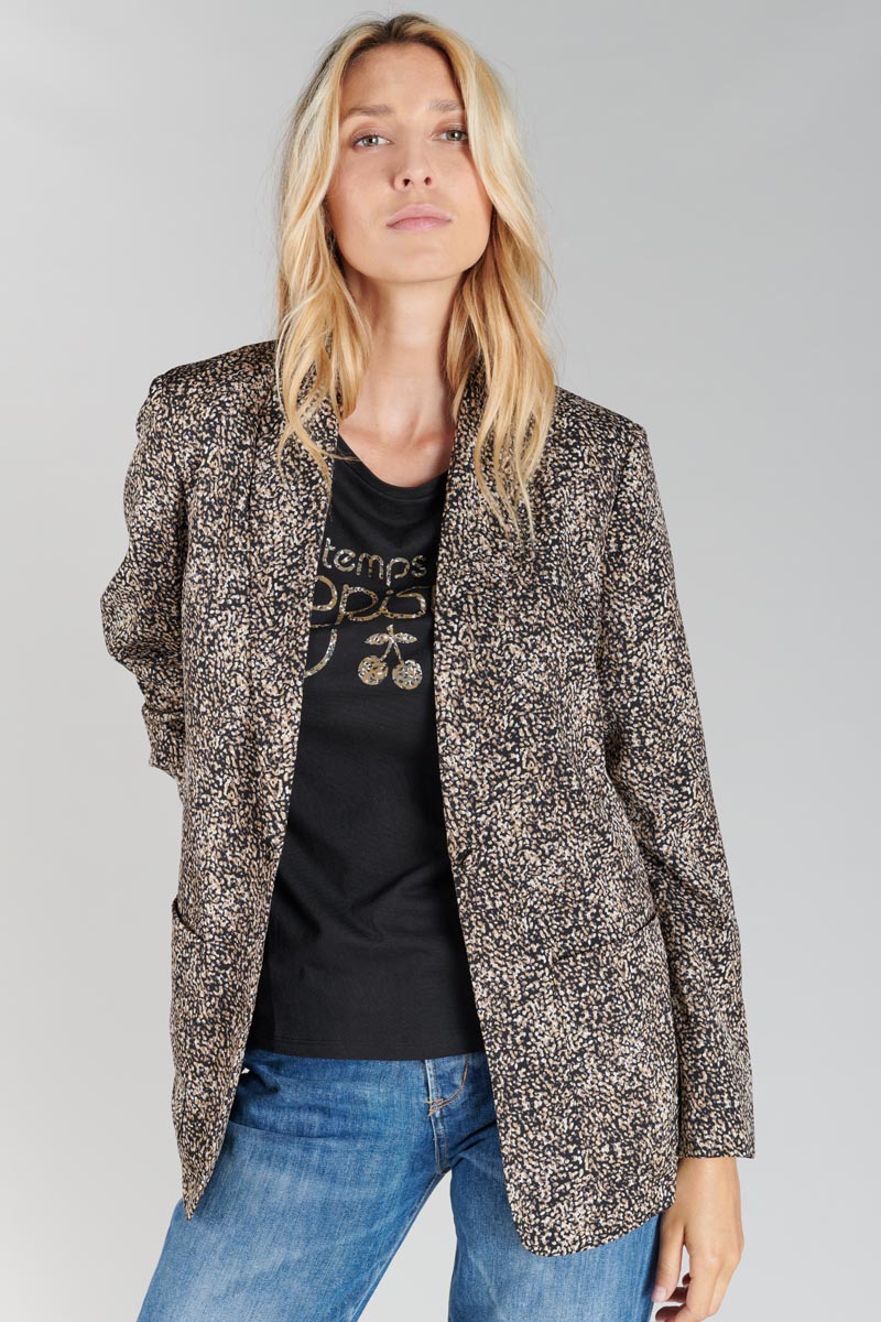 Jacke Talhia in schwarz