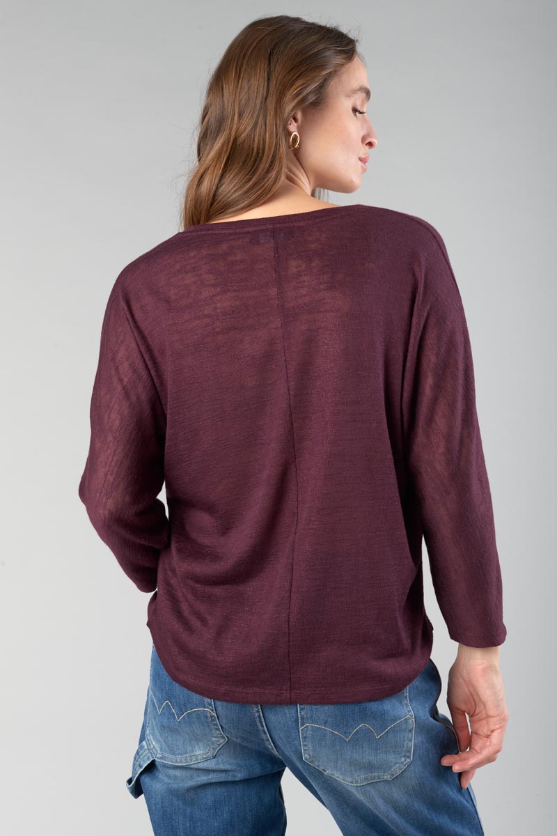 T-shirt Villou in rot