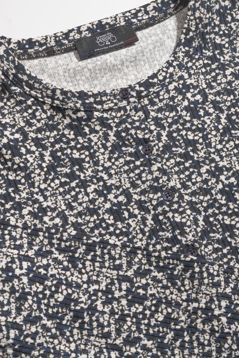 T-shirt Alvagi in blau