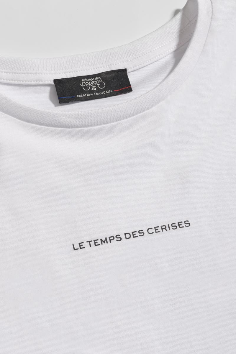 T-shirt Catigi in weiß
