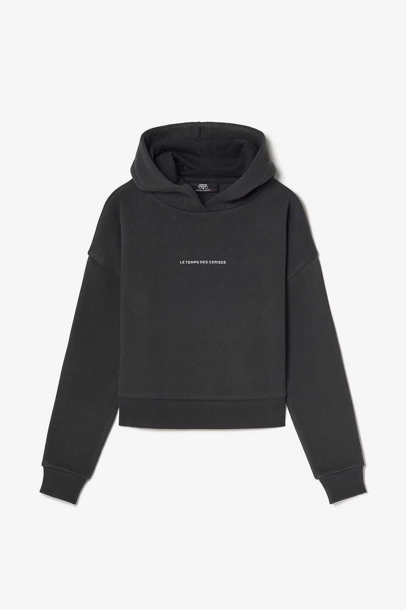 Sweatshirt Volvagi in schwarz
