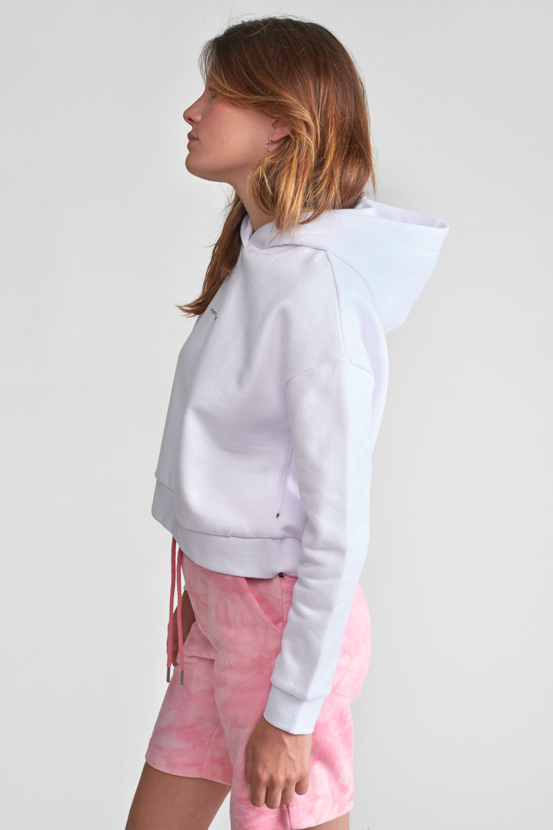 Sweatshirt Volvagi in weiß