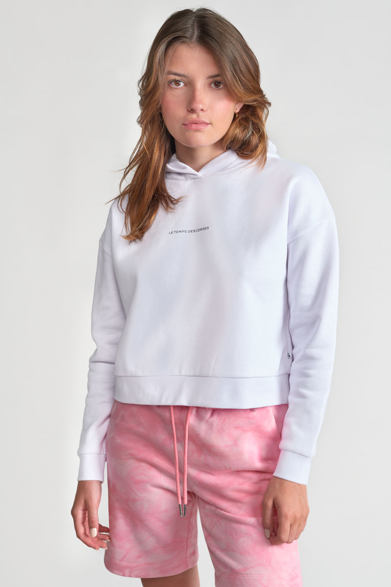 Sweatshirt Volvagi in weiß