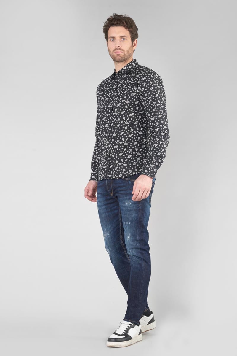 Hemd Cesal in schwarz