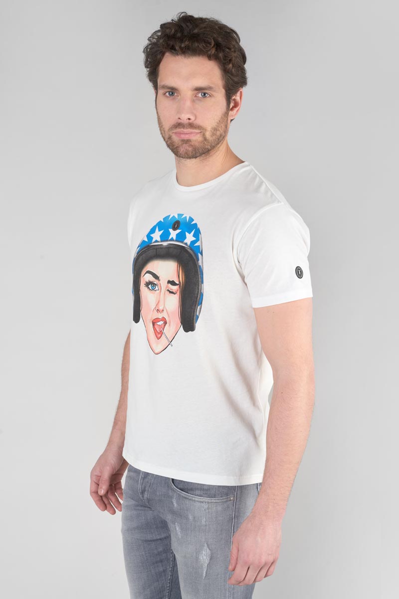 T-shirt Cram in weiß