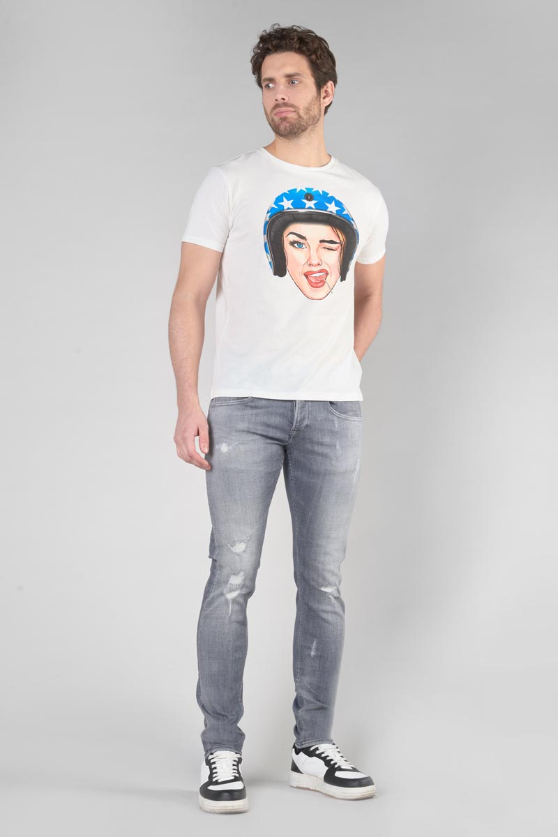 T-shirt Cram in weiß