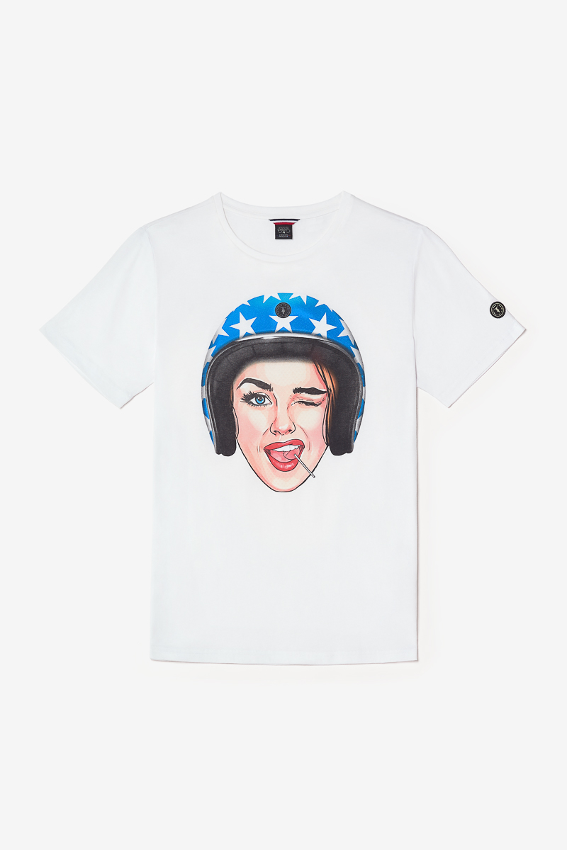 T-shirt Cram in weiß