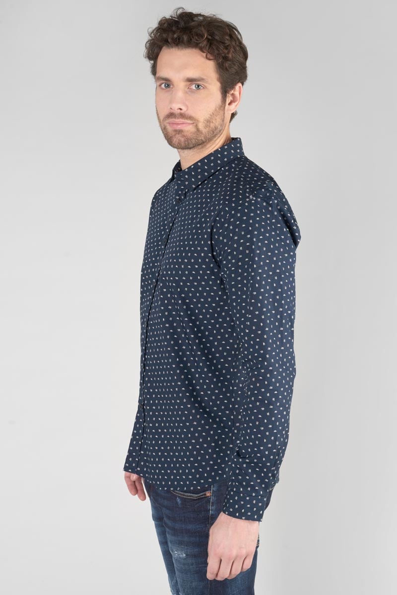 Hemd Gisor in blau