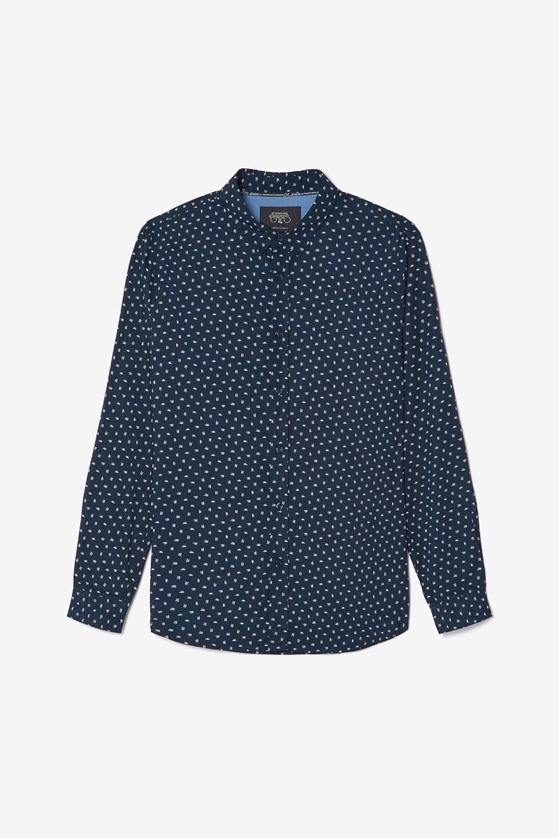 Hemd Gisor in blau