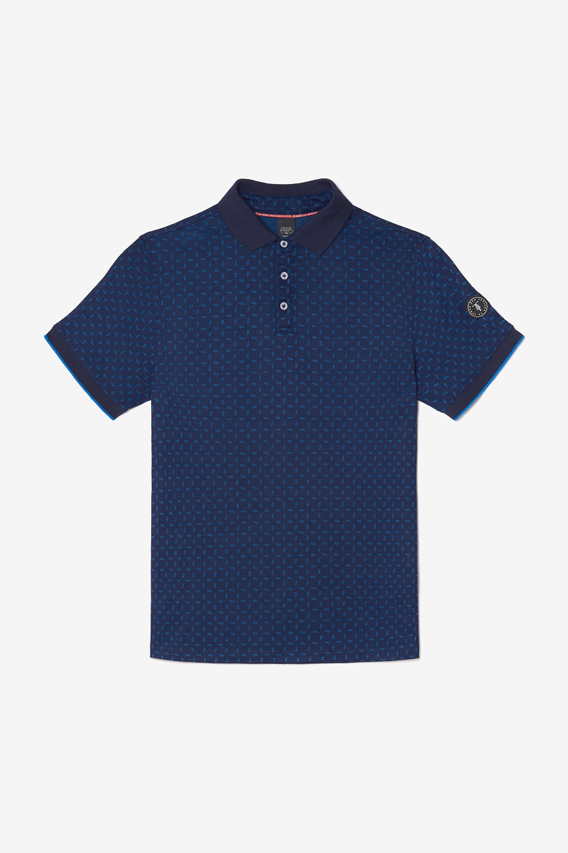 Poloshirt Lival in blau