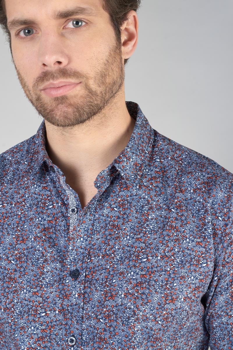 Hemd Retil in blau