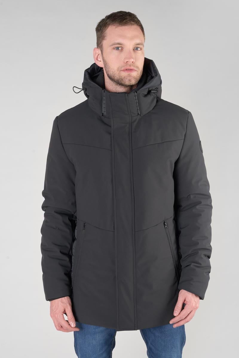 Parka Titan in schwarz