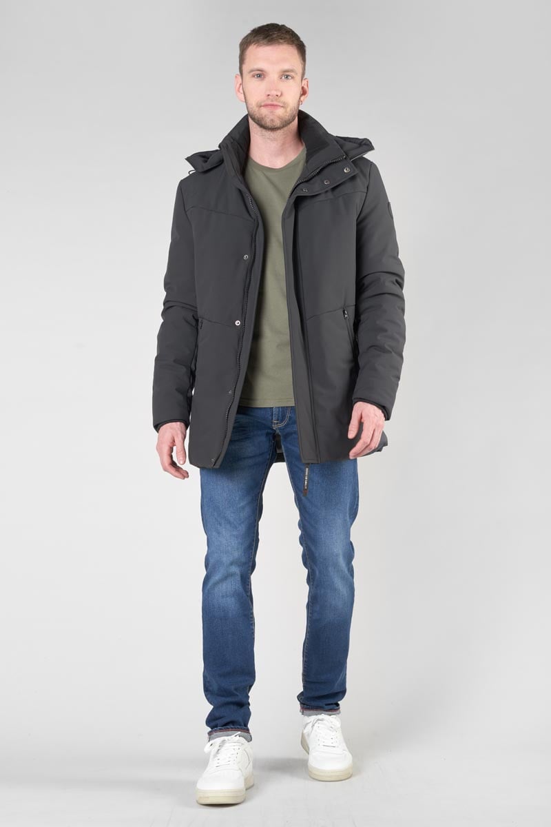 Parka Titan in schwarz