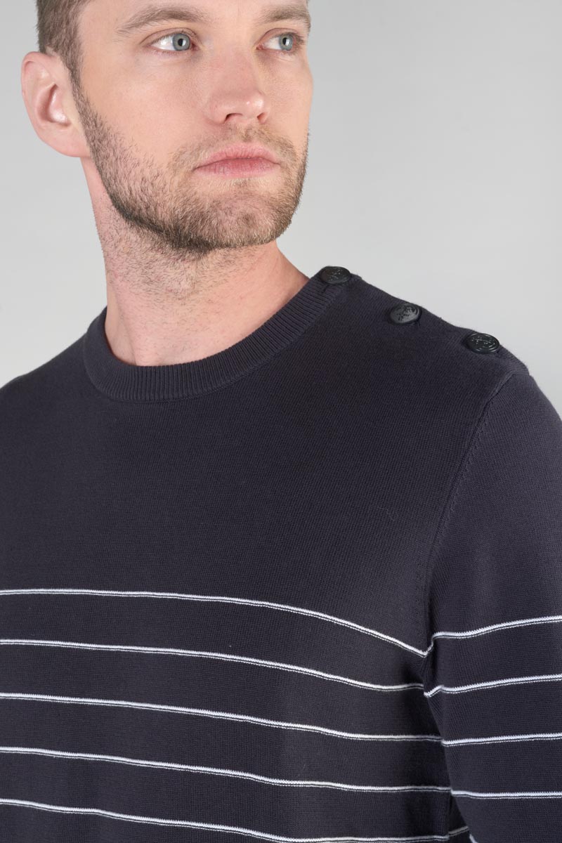 Pullover Vogel in blau