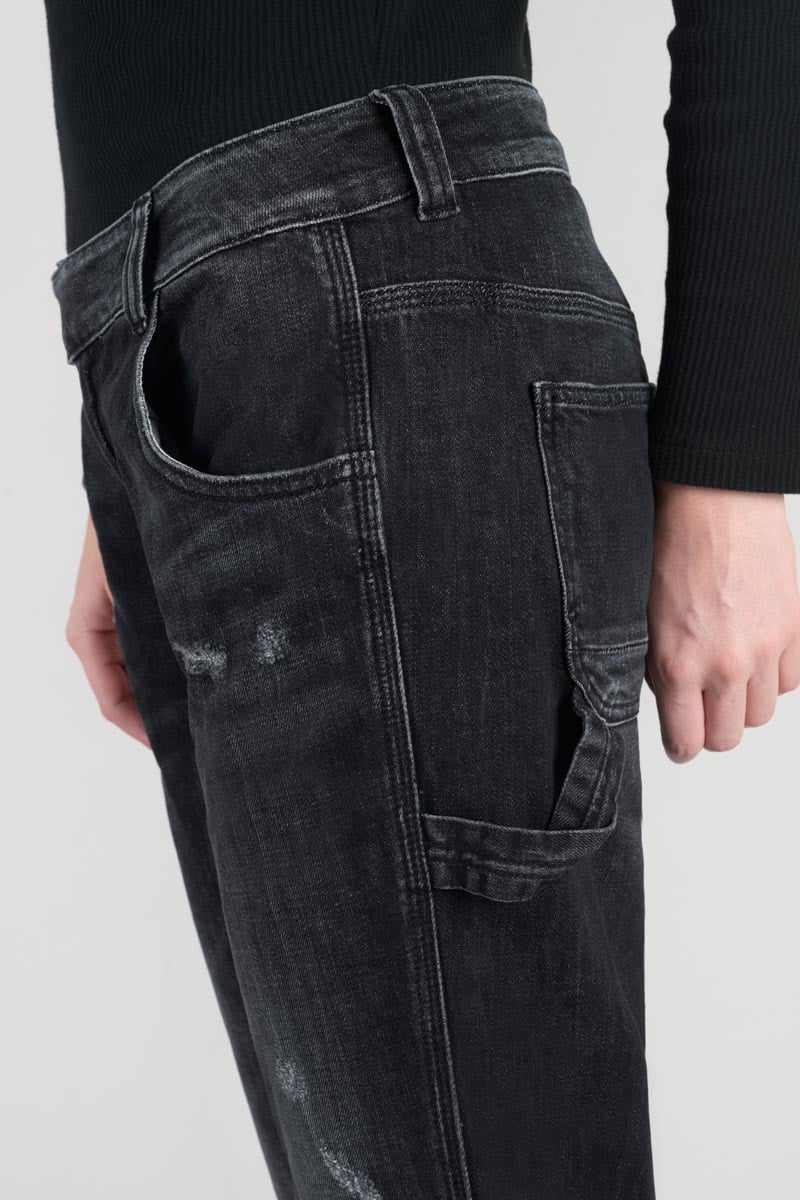 Jeans 200/43 boyfit Chara destroy schwarz Nr.1
