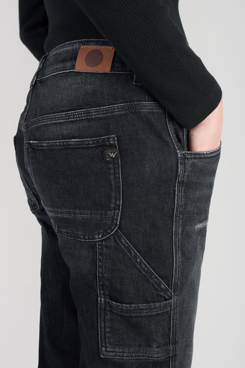Jeans 200/43 boyfit Chara destroy schwarz Nr.1