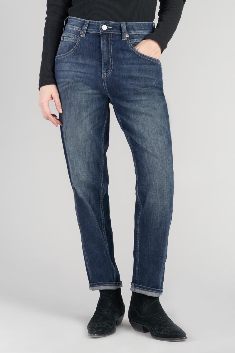 Jeans 400/60 girlfriend Kiss high waist vintage blau Nr.2