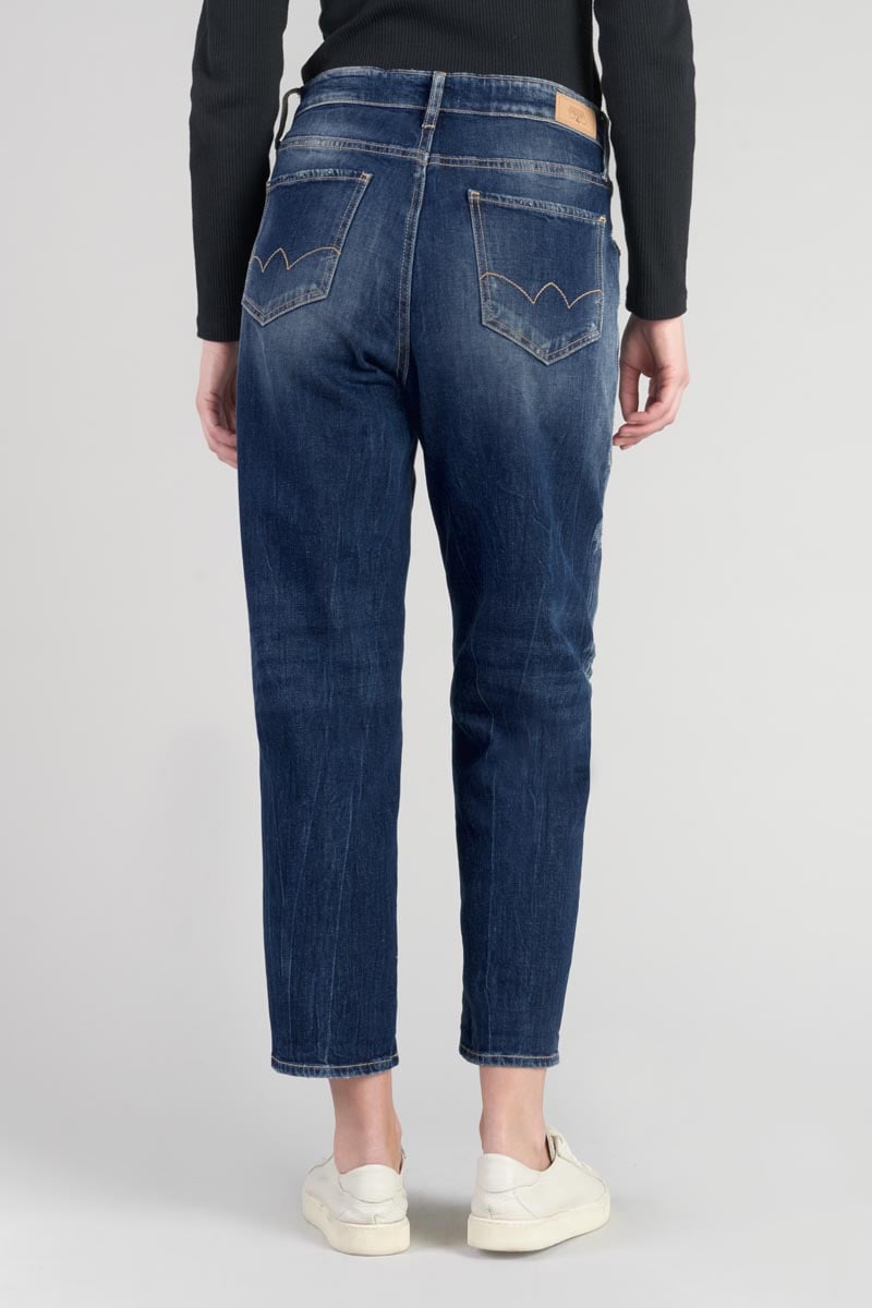 Jeans boyfit Cosy pocket 7/8 destroy blau Nr.2