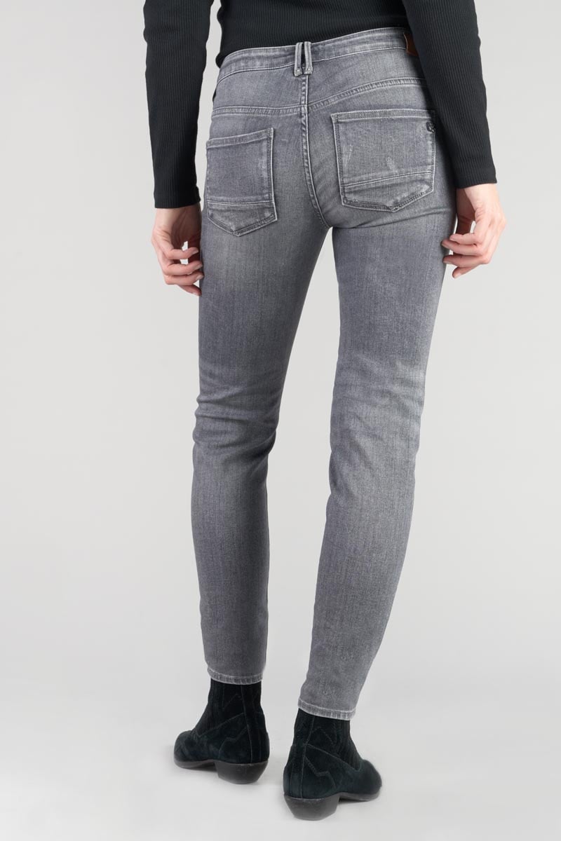 Jeans power skinny Eylau 7/8 destroy grau Nr.2