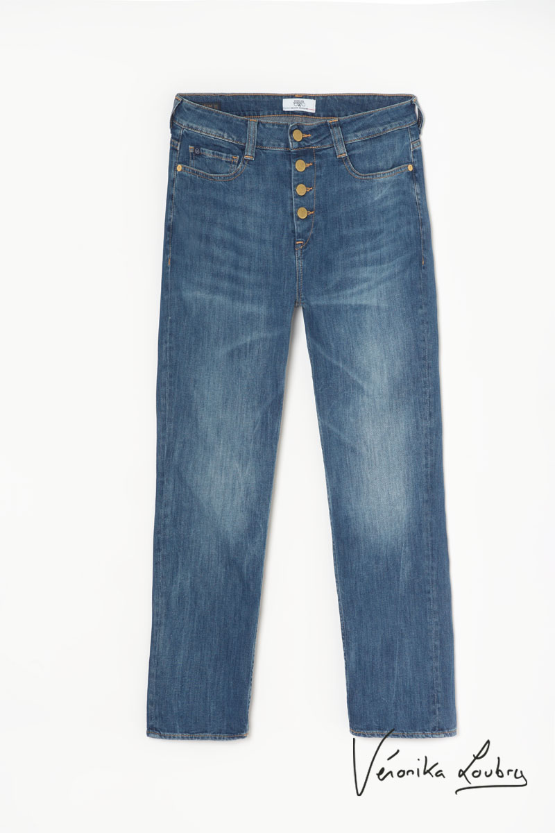 James 400/60 girlfriend by Véronika Loubry Jeans mit hoher Taille blau Nr. 3