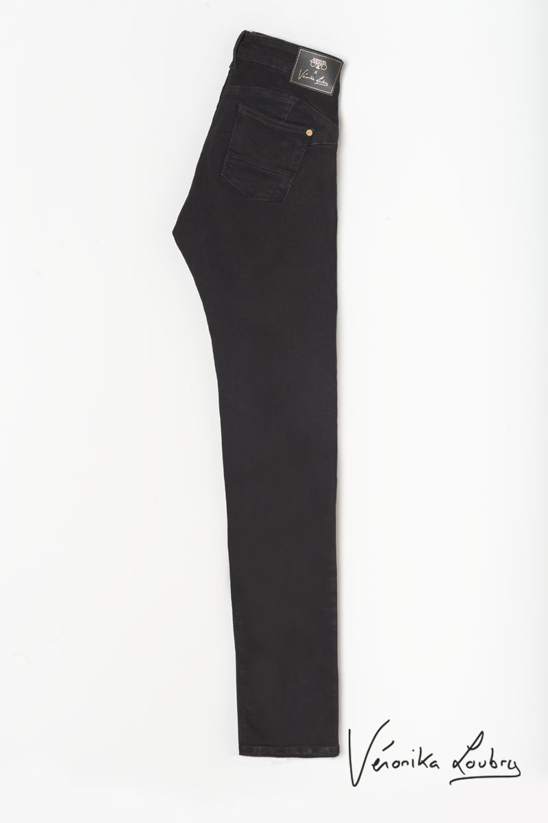 Luc pulp regular by Véronika Loubry schwarze Jeans Nr. 0
