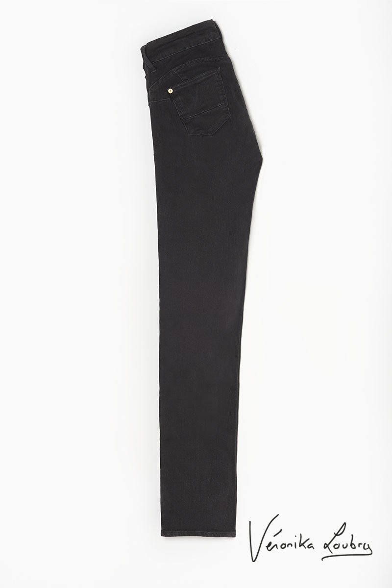 Luc pulp regular by Véronika Loubry schwarze Jeans Nr. 0