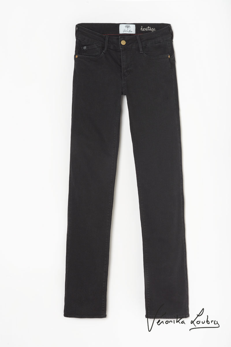 Luc pulp regular by Véronika Loubry schwarze Jeans Nr. 0