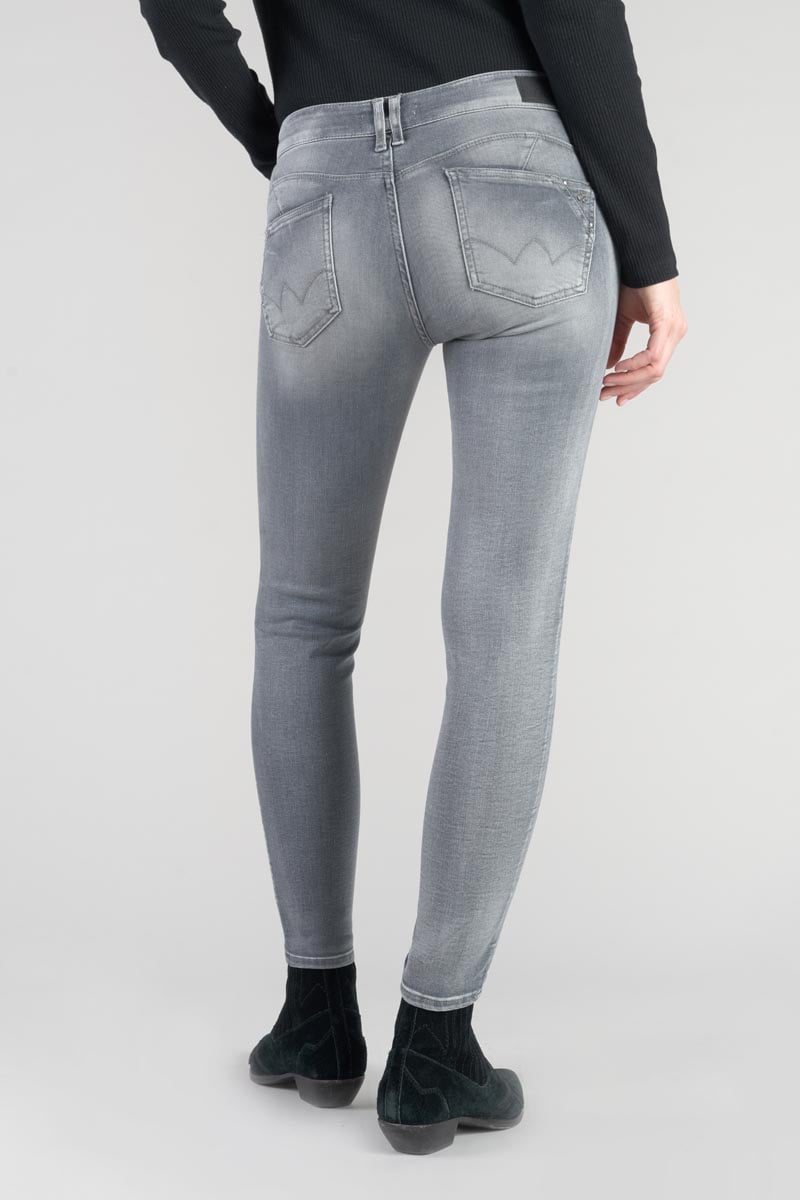 Jeans pulp slim Roche high waist 7/8 grau Nr.2