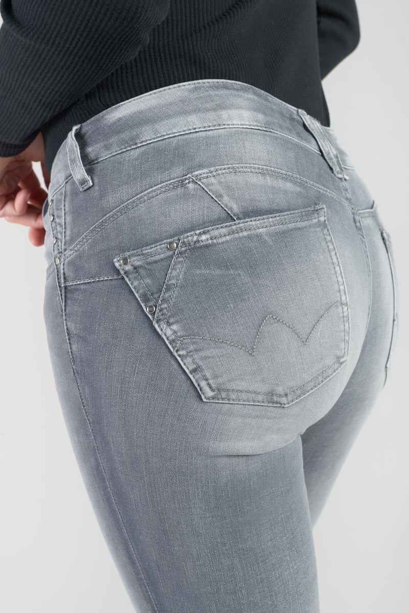 Jeans pulp slim Roche high waist 7/8 grau Nr.2