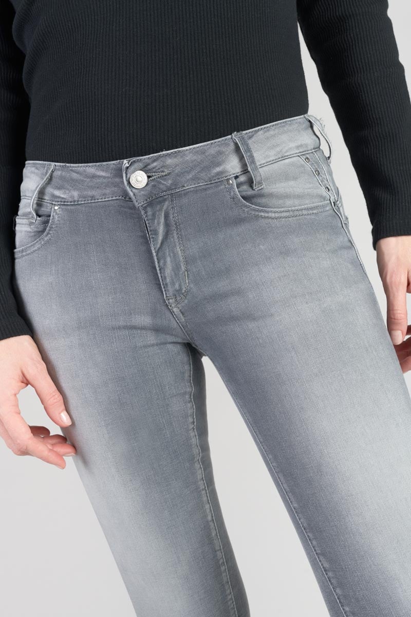 Jeans pulp slim Roche high waist 7/8 grau Nr.2