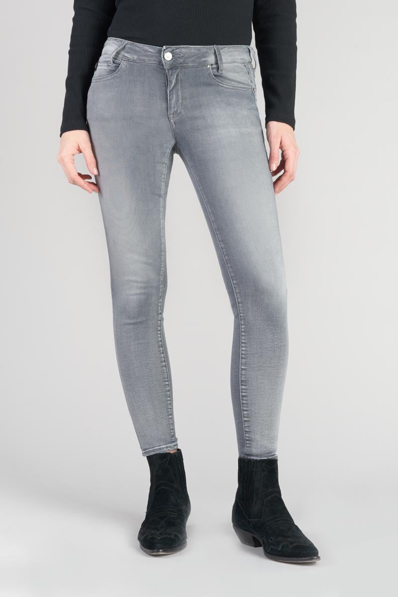 Jeans pulp slim Roche high waist 7/8 grau Nr.2