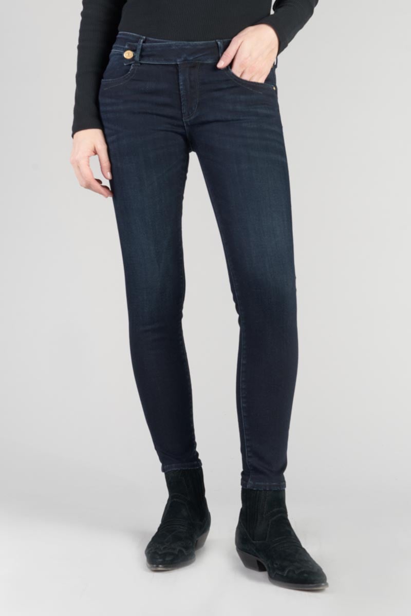 Jeans pulp slim Vigny 7/8 blau-schwarz Nr.2