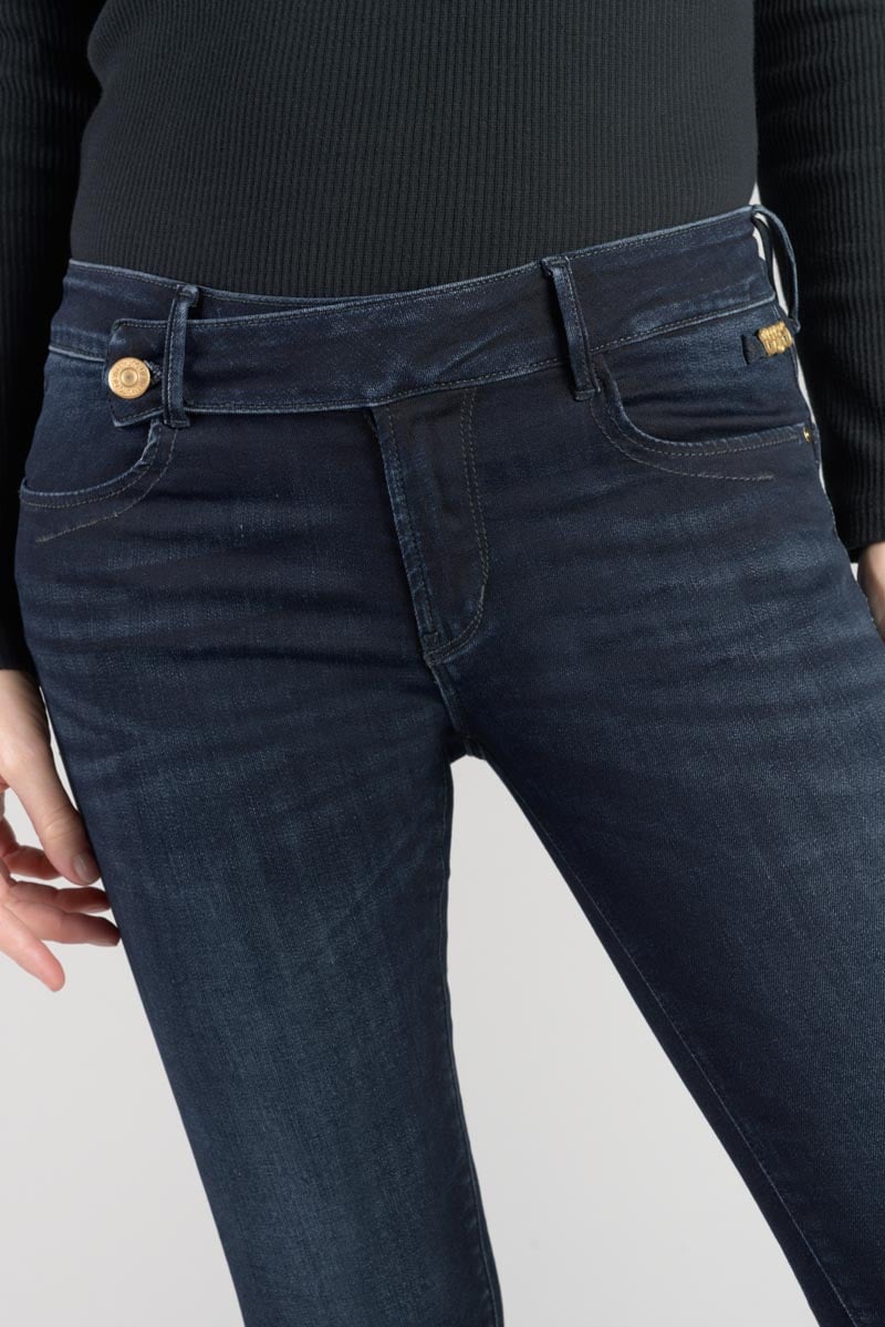 Jeans pulp slim Vigny 7/8 blau-schwarz Nr.2