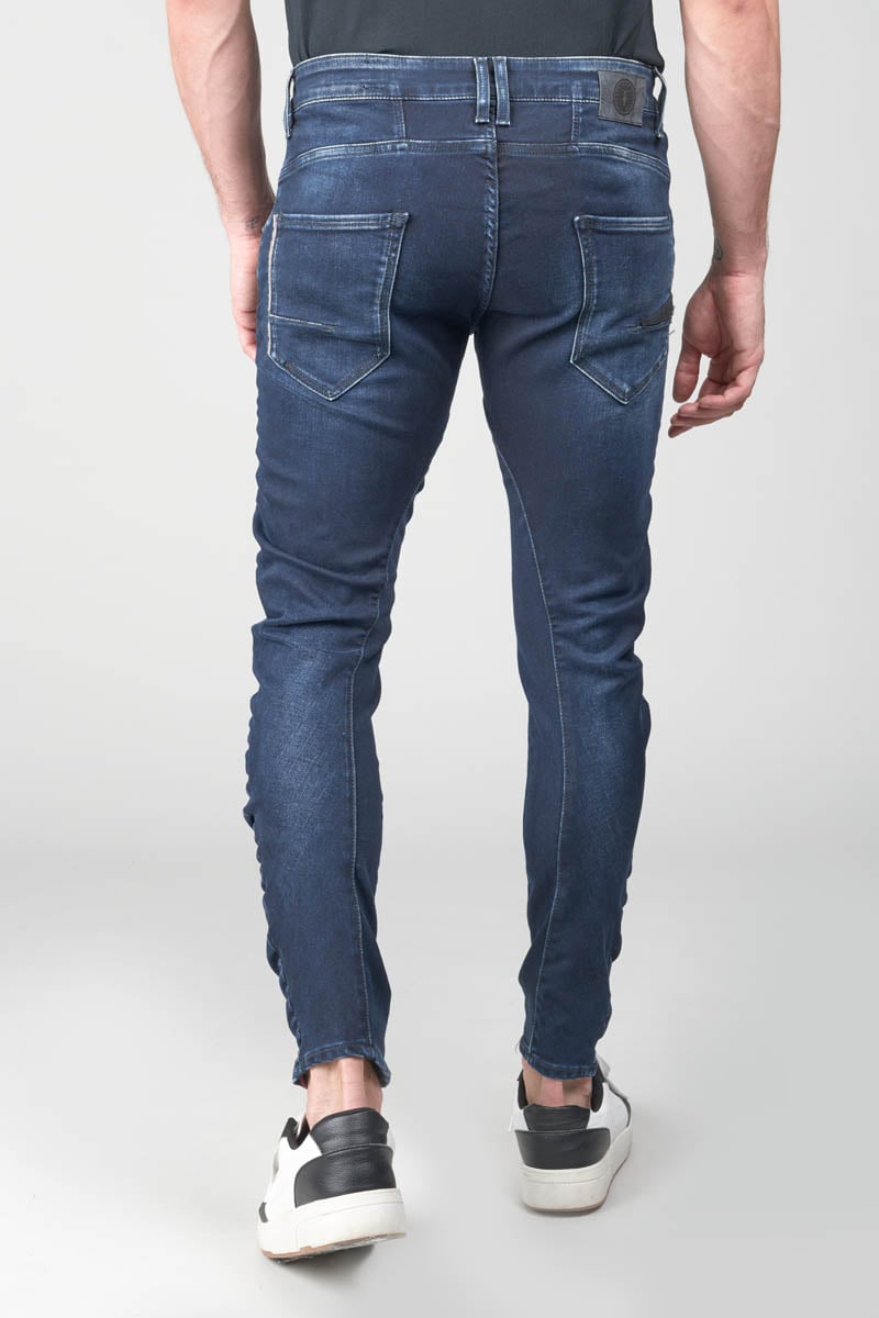 Jeans 900/03 jogg tapered twisted blau-schwarz Nr.1
