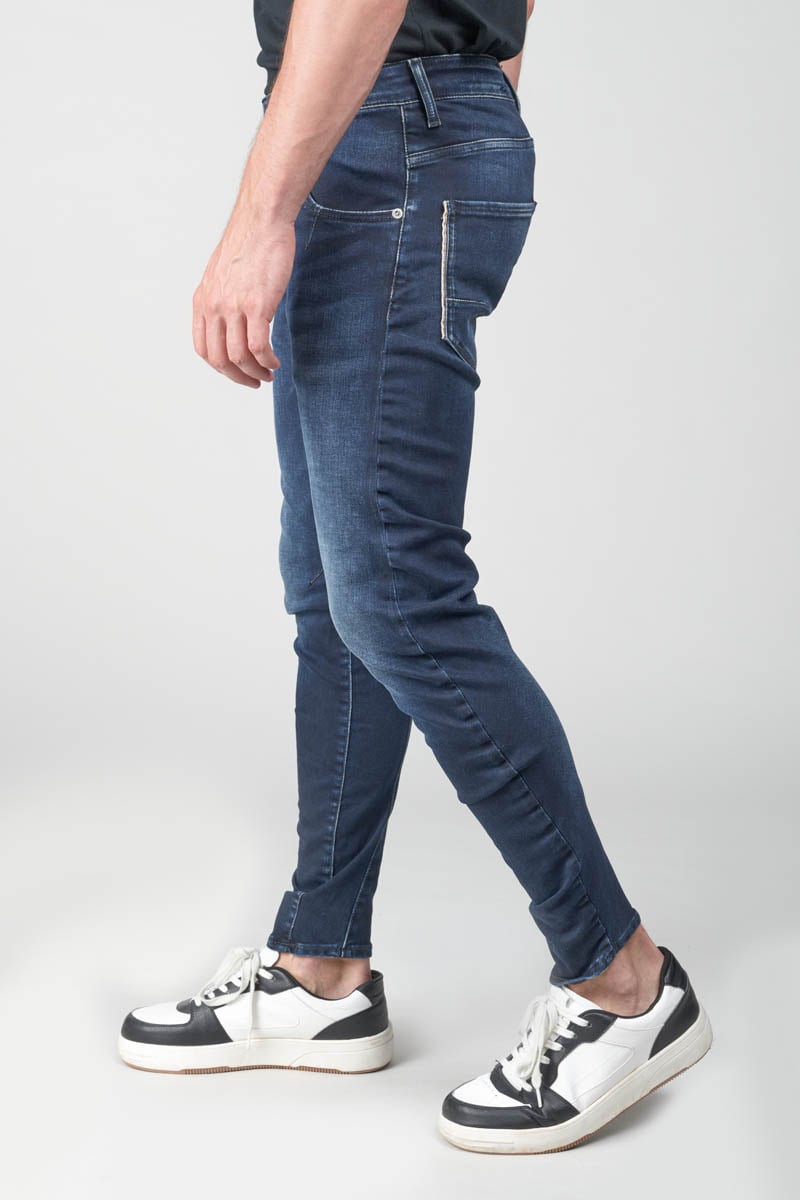 Jeans 900/03 jogg tapered twisted blau-schwarz Nr.1