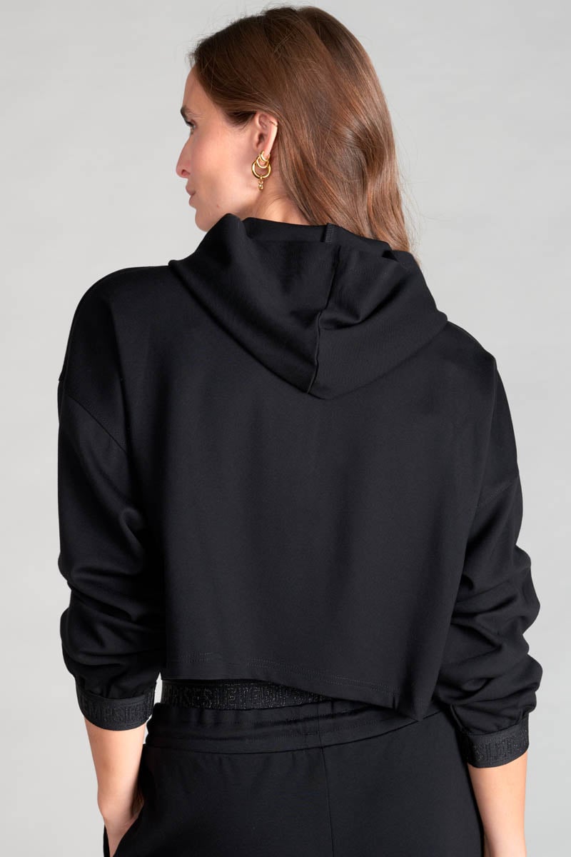 Kapuzen-sweatshirt Jemmagi in schwarz