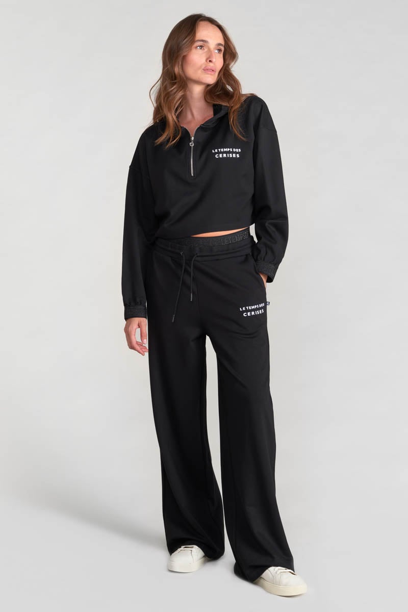 Kapuzen-sweatshirt Jemmagi in schwarz