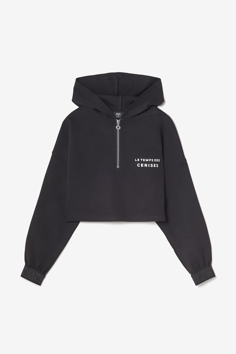 Kapuzen-sweatshirt Jemmagi in schwarz