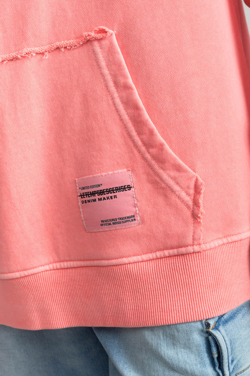 Kapuzen-sweatshirt Anibo in orange