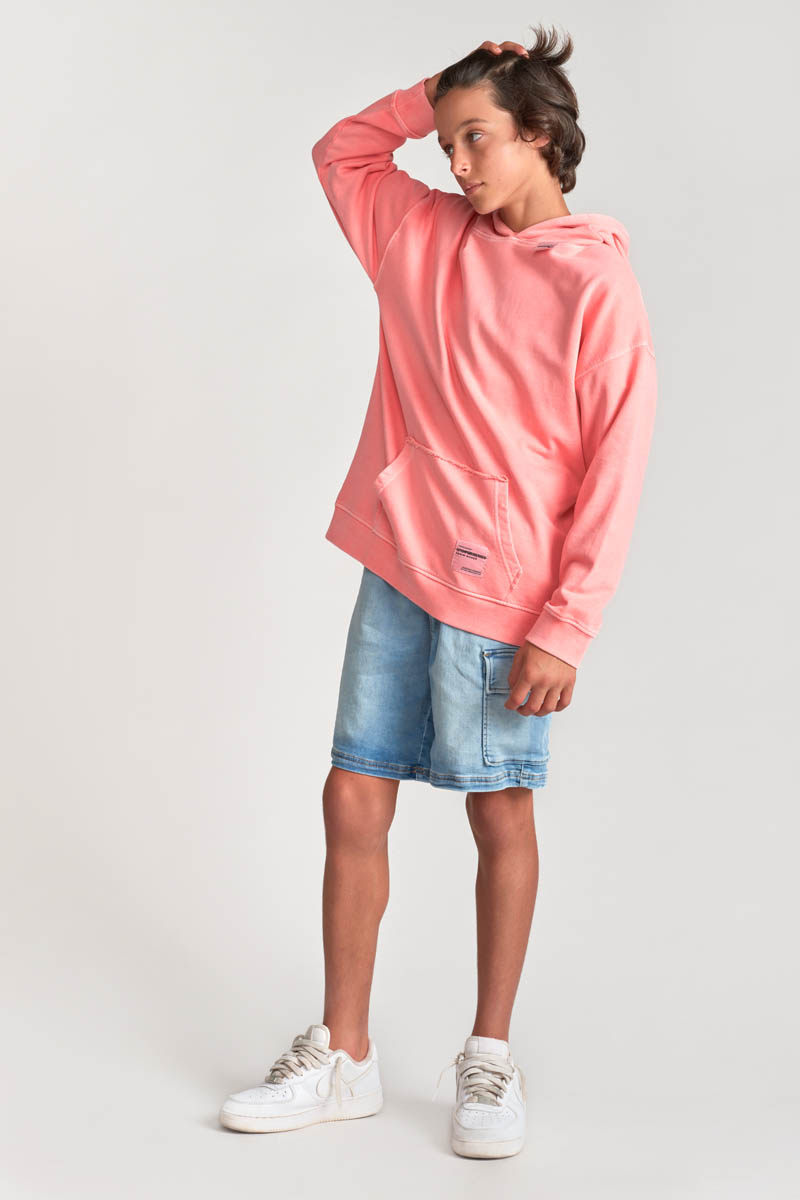 Kapuzen-sweatshirt Anibo in orange