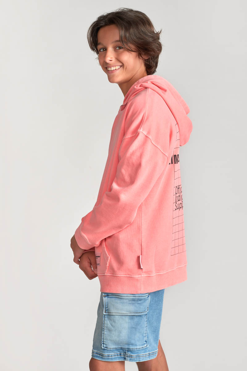 Kapuzen-sweatshirt Anibo in orange
