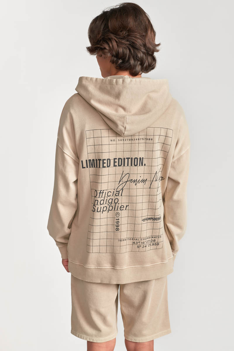 Kapuzen-sweatshirt Anibo in braun