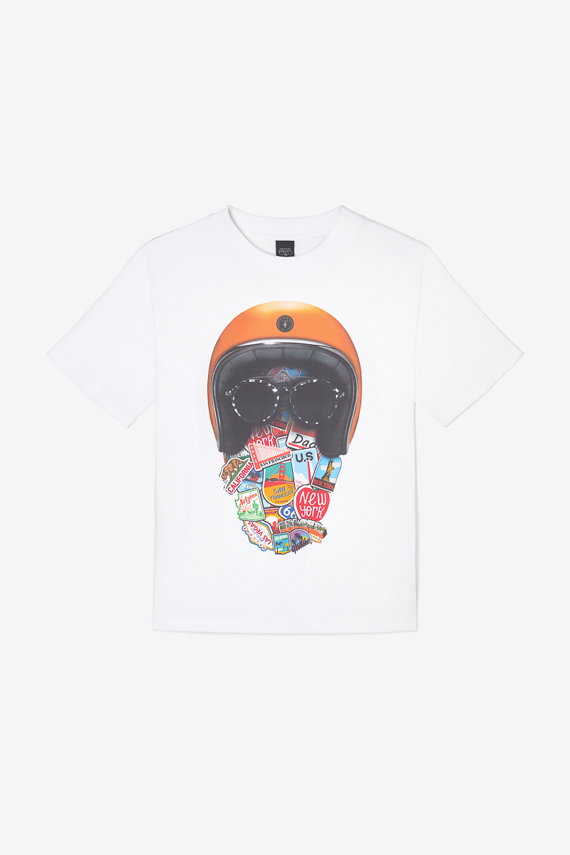 T-shirt Jakebo in weiß